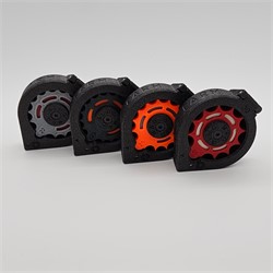 Carm custom design standard size FX Panthera, Dynamic, King, Leopard slug optimized magazine